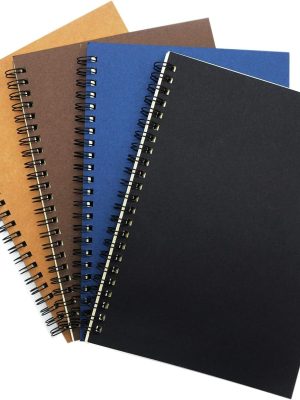 A5 Craft Spiral Notebook