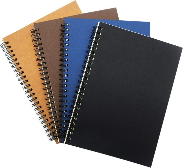 A5 Craft Spiral Notebook